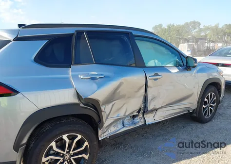 2025 Toyota Corolla Cross Hybrid Se from USA, damaged, VIN 7MUFBABG5SV086156